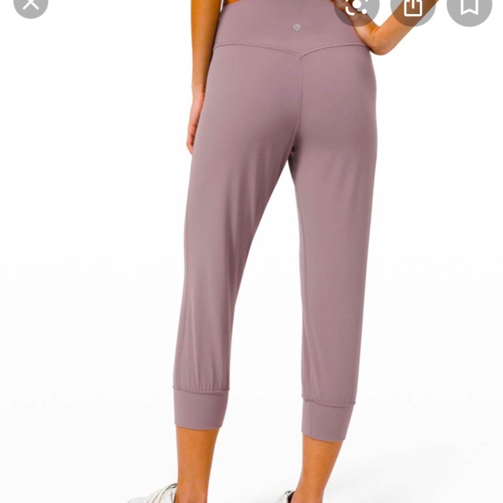 Lululemon Align cropped joggers sz 4